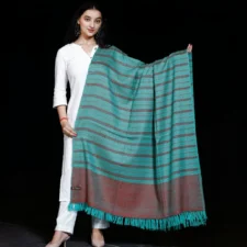 Shawl-Pure-Merino-Border-Kumaon-Pattern-Sea-Green-2 (1)